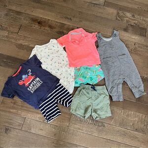 Toddler Boys Clothing Lot Bundle Summer 24M Outfits Swim Shirts Shorts Tees
